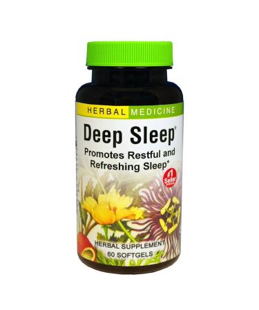 Herbs Etc. Deep Sleep 60 Fast-Acting Softgels
