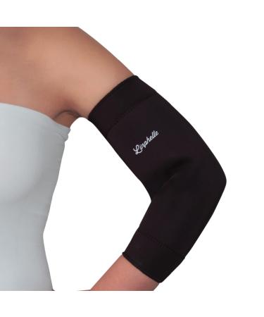 Linphelle CoverPicc Waterproof Long waterproof armcatheter cover made of neoprene water protection in the shower ideal for piccs and glucose measurement devices black size M m black