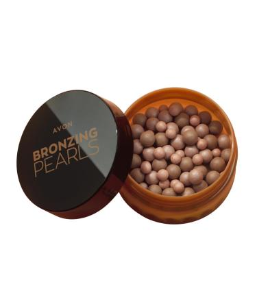 Avon Bronzing Pearls Cool Multi-Sized Multi-Shade Pearls with Mineral Pigments for a Multi-Dimensional Glow Available in Shades to Suit all Skin Tones 28g.