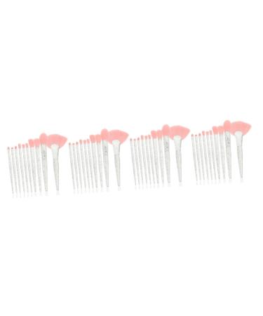 Angoily 4 Sets Makeup Brush Make up Eye Tool Brush Women Makeup Supplies Cosmetic Eye Brush Face Beauty Tools Eye Shadow Brush Cosmetics Makeup Tools Miss Mix Plastic