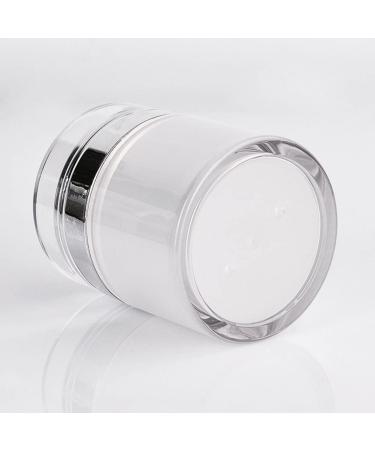 Delitless Airless Pump Dispenser 50ml - Refillable Travel Cream Bottle & Portable Ornament Container - Buy Online on GoSupps.com