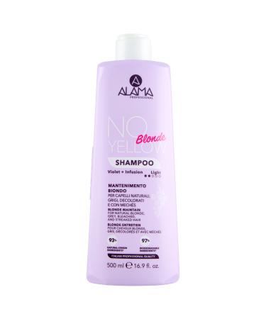 A ALAMA Alama No Yellow Daily Blonde Hair Maintenance Shampoo 500 ml