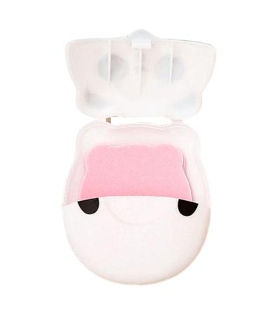 50 Pieces Soap Cute Panda Portable Sheets Mini Portable Travel Soap Paper Sheets Disposable Water Soluble Hand Washing Bath Scented Paper Soap for Outdoor Camping Hiking