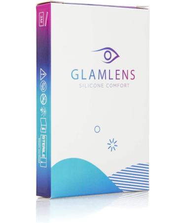 Natural Gray Contact Lenses - Novelry Jasmine Gray - Silicone Comfort - 1 Pair with Container - -1.50 Diopters - Dia 14.00mm - Buy Online on GoSupps.com
