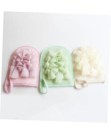 Beaupretty Baby Mitts & Sponge Set - Soft Bathing Gloves for Infants | 2pcs Baby Bath Mittens - Gentle Shower Sponges for Baby Care - Buy Online on GoSupps.com