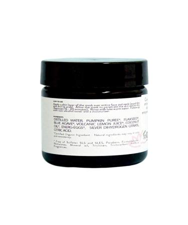 Glimmer Goddess Organic Face Mask - Nourish & Brighten with Pumpkin & Flaxseed | 2 oz - International Shipping - Buy Online on GoSupps.com