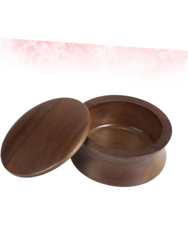 Minkissy Shaving Bowl with Lid | Men's Shaving Foam Bowl Kits | Travel Accessories & Clean Shaving Shells - Buy Online on GoSupps.com