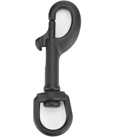 Premium Stainless Steel Bolt Snap Diving Hook - Vertebral Carabiner & Scuba Accessories Kit - 75mm Black - Buy Online on GoSupps.com