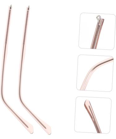 Universal Replacement Glasses Arms - Healeved Metal Temple Accessories for Men & Women - DIY Sunglasses Repair in Rose Gold - Buy Online on GoSupps.com