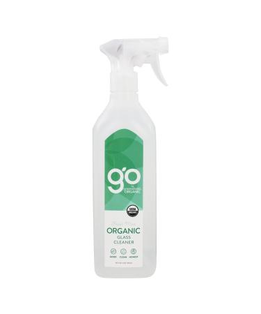 GO by greenshield organic, USDA Certified Organic 26 oz. Glass Cleaner- Fresh Mint