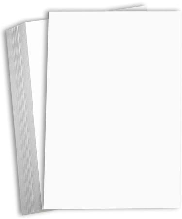 Hamilco White Cardstock Thick 11x17 Paper - Heavy Weight 80 lb Cover Card Stock 25 Pack
