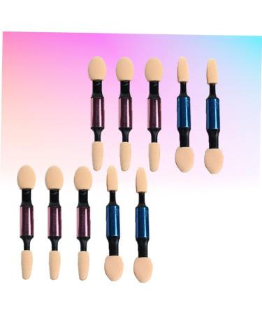 FOMIYES 10pcs Makeup Brush Eye Shadow Applicator Eye Shadow Brush Eye Shadow Stick Miss Double Head - Buy Online on GoSupps.com