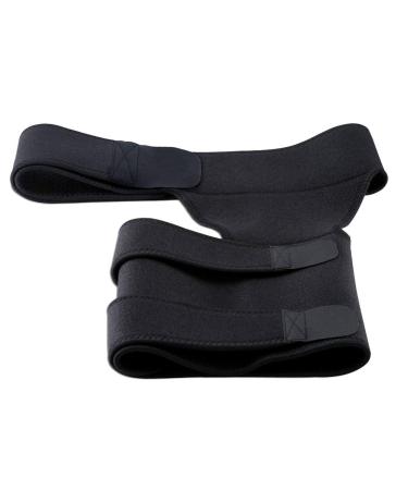 Compression Brace Sleeve for Hip & Groin Support - Pain Relief Wrap for Thigh Hamstring Arthritis & Sciatica - Unisex Fit for Quad Muscle Strains - Buy Online on GoSupps.com