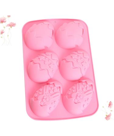 Zerodeko Muffin Mold Kids Silicone Chocolate Mold Egg Candy Mold Silicone Baking Mold Muffin Pan Mold Cookie Molds Ice Cube Mold Silicone Molds Baking Tool Eggs Plaster Doll Pink - Buy Online on GoSupps.com