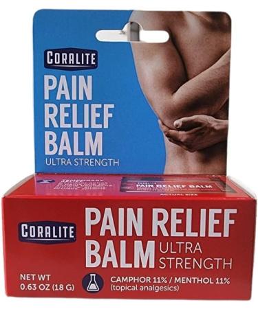 3-Pack Coralite Ultra Strength Pain Relief Balm Cream Ointment by Coralite