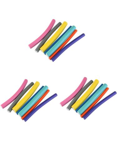 FOMIYES 126 Pcs Foam Curlers for Hair - Hair Roller Curling Rods Hair Curling Sponge Hair Curler 1 count (Pack of 1) As Shownx3pcs - Buy Online on GoSupps.com