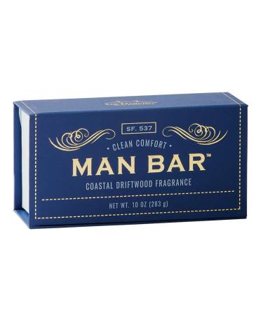 San Francisco Soap Company Man Bar 10 oz. Soap Bar - Coastal Driftwood Coastal Driftwood 10 Ounce (Pack of 1)
