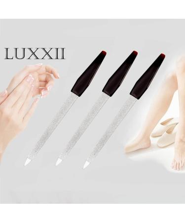 Pinkee's 5 inch Stainless Steel Sapphire Nail File (3 Pack) for Fingernails and Toenails - Professional Manicure Tool - Buy Online on GoSupps.com