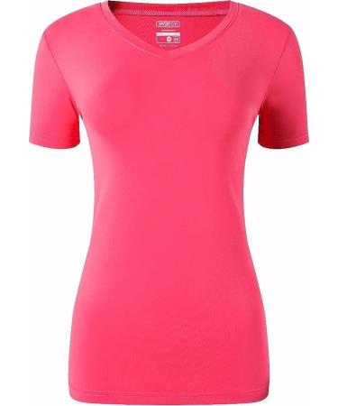 Sportides Women's Short Sleeve Sport Tee Shirt - Large Red | SWT240 - Buy Online on GoSupps.com