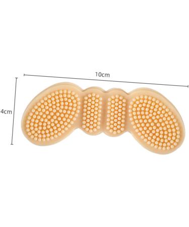 FRCOLOR 4 Pairs Butterfly High Heel Cushions - Self-Adhesive Silicone Shoe Inserts for Women - Comfortable Heel Grips & Liners (10x4CM - Buy Online on GoSupps.com