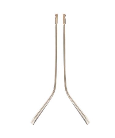 SESESFOUFU Glasses 1 pair of universal glass replacement bars replacement glasses brick for glasses glass replacement bruises spring bends sunglasses accessories frame metal outer buckle glasses repair set 12.5x0.3cm golden