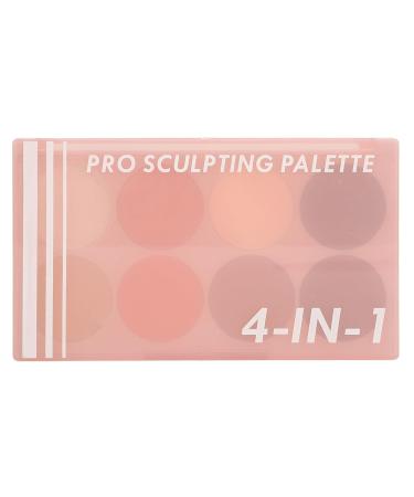 Blush Palette 02 | 4-in-1 Matte & Pearlescent Makeup - 8 Colors for Long-Lasting Blush Highlighter Eyeshadow & Contour - Shop Internationally - Buy Online on GoSupps.com