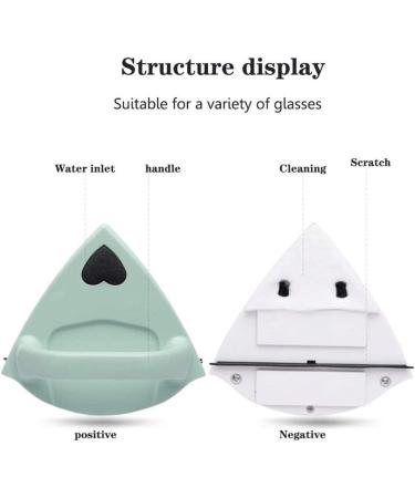 Glass Wiper Cleaner for Double Glazed Windows Thickness Magnetic Window Cleaner Wiper Glass Washing Cleaning Tool Brush - Buy Online on GoSupps.com