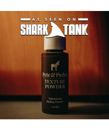 Pete & Pedro Texture Powder - Volumizing & Texturizing Styling Powder for Men & Women | Matte Finish & Root Lifting | As Seen on Shark Tank | 1 oz - Shop Internationally - Buy Online on GoSupps.com