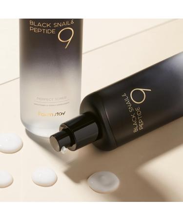FARMSTAY Black Snail Peptide9 Perfect Emulsion 120ml - Premium Korean Skin Care | K-Beauty Essentials - Buy Online on GoSupps.com