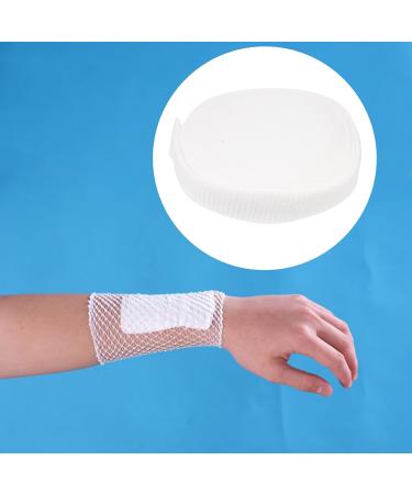 HEMOTON Tubular Knitted Socks Breathable Elastic Wound Care Dressings for Fingers Arms Toes Knees & Legs Ideal Stocking Stuffer 1000x3CM White - Buy Online on GoSupps.com