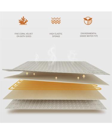 Buy Electric Heated Throw Blanket & Dual Control Mattress - 200x180cm | Adjustable Temperature for Ultimate Comfort - Buy Online on GoSupps.com