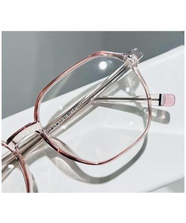 Qinzhenz Oversized Round Reading Glasses - Retro Anti-Blue Light +200 Gray Comfy Computer Readers for Fatigue Relief - Buy Online on GoSupps.com