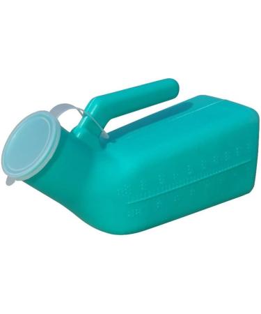 Portable Urinal Thick Firm Male Urinal Urine Bottle With Replacement Lids 1000mL Urinal Night Pot Elderly Patient Urinal - Buy Online on GoSupps.com