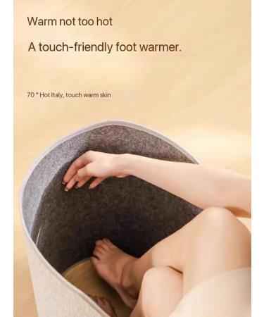 Caulo 220-W Magnetic Foot Warmer with 8-Speed Timer - Energy-Saving & Quiet Floor Heater - International Shipping Available - Buy Online on GoSupps.com