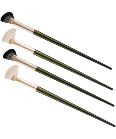 Baluue 16 Pcs Nose Shadow Brush Makeup Accessory Flat Concealer Brush Nose Makeup Brush Small Concealer Brush Angled Brush Eye Shadow Brush Contour Brush Makeup Tool Angled Cosmetic Brush - Buy Online on GoSupps.com