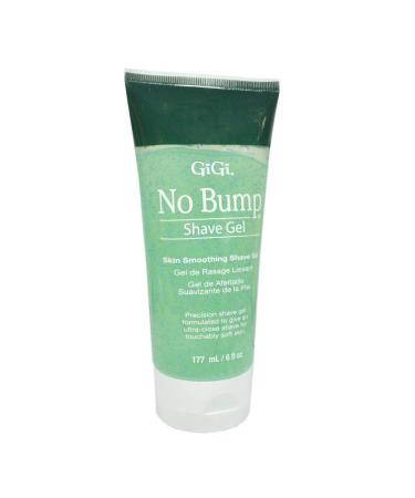 Gigi No Bump Shave Gel Unique Shave Gel That Gives a Precise Ultra-close Shave While Preventing Bumps and Razor Burn - Size 6 Oz