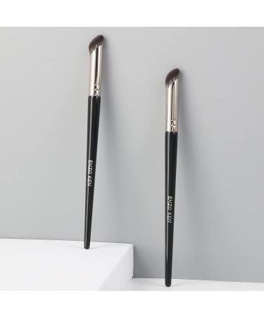Small Nose Contour Brush by ENZO KEN Angled Concealer Brush Under Eye Concealer Brush Angle Concealer Brush Small Concealer Brushes Contour Nose Brush Angled Makeup Brush. (Black 8M01) - Buy Online on GoSupps.com