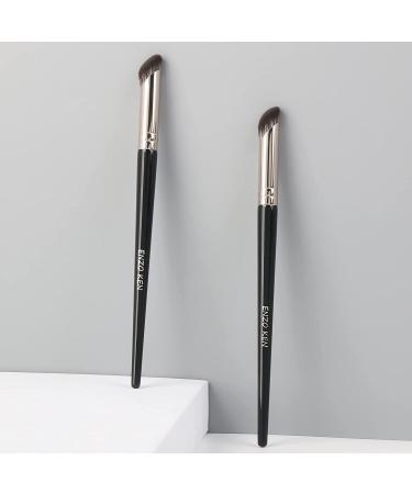 Under Eye Mini Concealer Makeup Brush by ENZO KEN  Small Nose Contour Brush  Angled Thin Concealer Brushes for Dark Circles Puffiness  Face Eyebrow Puffy Eyes  Mature Skin  Liquid Cream Blending (Black) 8-S-Black - Buy Online on GoSupps.com