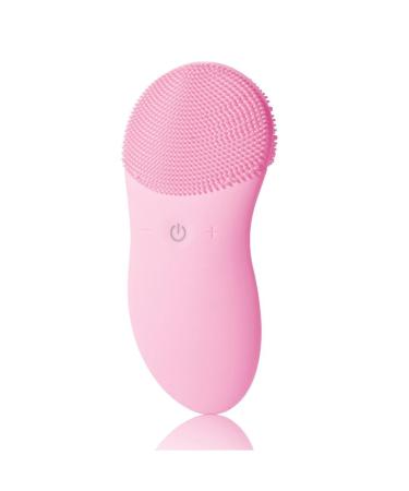 Fancii Waterproof Sonic Facial Cleansing Brush Rechargeable Silicone Face Brush Scrubber System for All Skin Types - Daily Cleansing Exfoliation and Massage