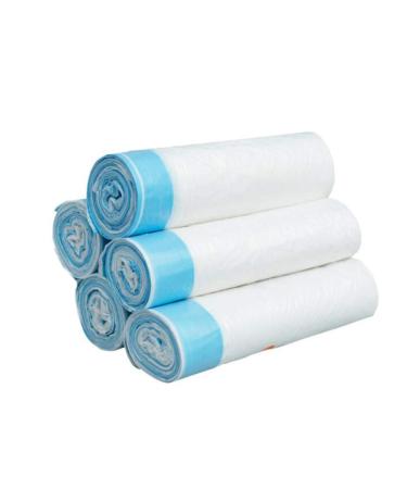 Trash Bags Biodegradable Waste Bin Liners Garbage Bag Degradable Rubbish Bag Drawstring Eco-Friendly Kitchen Large Plastic Bag