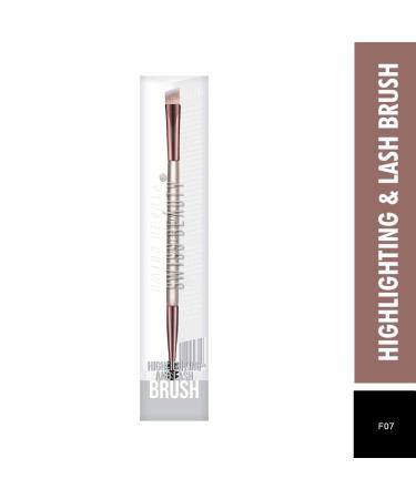 Premium Silver Powder Brush & Highlighting Lash Brush | Perfect for Flawless Makeup - Shop Internationally - Buy Online on GoSupps.com