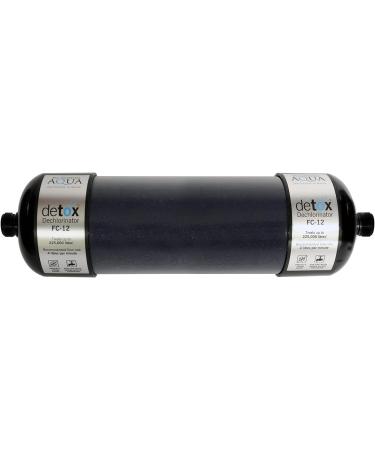 Evolution Aqua Pond Dechlorinator 12-Inch: Activated Carbon Chlorine Remover for Fish Ponds - Garden Hose Inline Water Filter for Tap Water Treatment - Buy Online on GoSupps.com