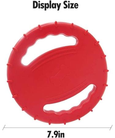 Skrtuan Dog Frisbee for Medium & Large Dogs - Interactive Squeaky Toy for Swimming & Outdoor Fun - Buy Online on GoSupps.com