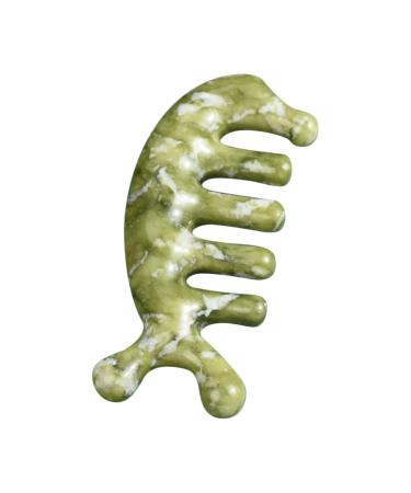 Shop Healvian 4-Piece Jade Massage Comb Set - Creative Massage Tools for Relaxation | International Shipping Available - Buy Online on GoSupps.com