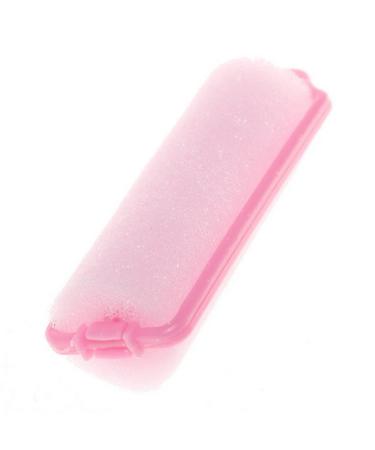 12 Pcs 2.4 Inch Foam Sponge Hair Rollers - Soft Sleep Curlers for Heatless Curls - Pink - Buy Online on GoSupps.com