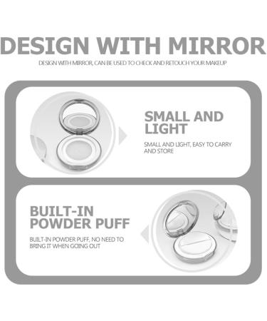 SHERCHPRY 2pcs Powder Box Cosmetics Plastic Powder Case Loose Powder Cases 3g Good Looking 1 count (Pack of 1) - Buy Online on GoSupps.com