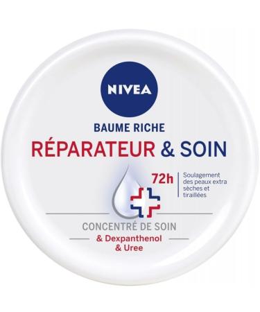 Niviea Body Repair & Care Body Balm 300 ml Pot - Pack of 3 - Sold as a Set