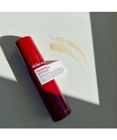 RECIPE FOR MEN Revitalizing Facial Cleanser: Effective Men's Formula with Sebustop Sea Plant Extract & Minerals 100% Vegan - 100 ml - Buy Online on GoSupps.com