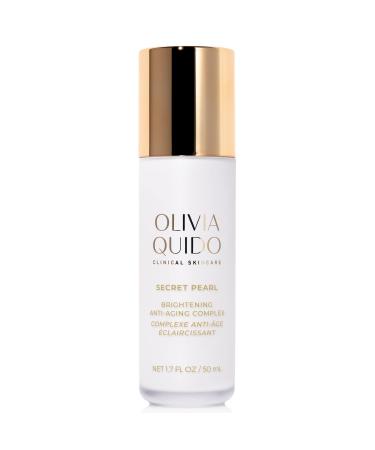 OLIVIA QUIDO Clinical Skin Care Secret Pearl | Brightening & Anti-Aging Complex Infused with Glutathione and Alpha Lipoic Acid | Day and Night Cream Helps Reduce Appearance of Dark Spot and Fine Lines