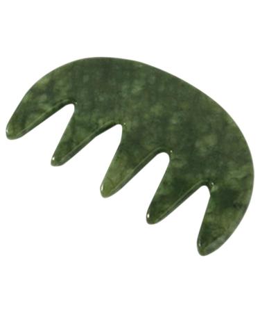 Gogogmy Jade Massagekamm Jade Massage device Massage device Body Massagicer Kamm Creator Schaber Tools Body Acupuncture Point Massage device Hutk massager Jade Craft